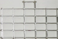 SIROL Rollgitter Typ GS, rechteckiges Gittermuster aus Aluminium, Stahl oder Edelstahl. 